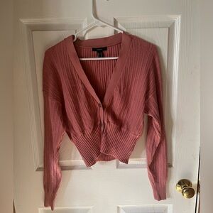 🚫SOLD🚫 Forever 21 Mauve Button-Up Cardigan